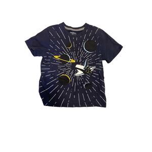 Osh Kosh Kids Size 8 Space shirt front and back